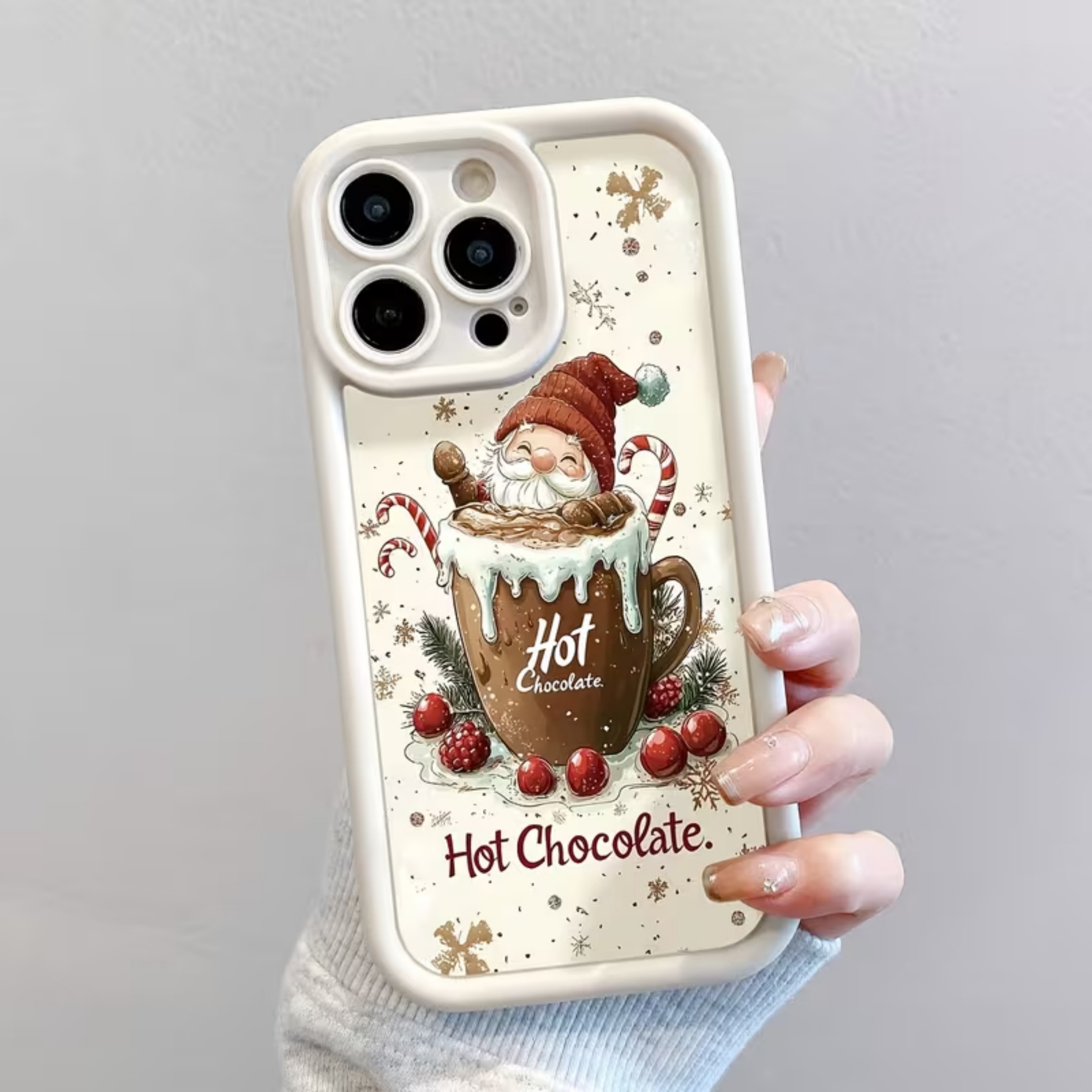 เคสโทรศัพท์ซิลิโคนพิมพ์ลายซานต - Apple Iphone 15 Pro Max บทวิจารณ์และราคา